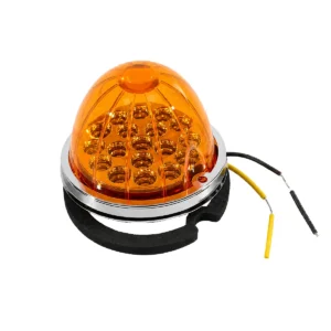 12V 24V steady-on watermelon LED marker light for trailers trucks pickup trucks RVs and off-road vehicles