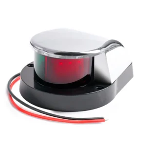12LED stainless steel marine marker light with steady-on function for boats yachts and marine retrofit 12V 24V