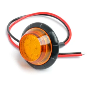 2 inch 9LED marker light with steady-on and strobe functions for trucks and trailers 12V 24V