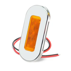 3LED stainless steel marine marker light with steady-on function for boats yachts and marine retrofit 12V 24V