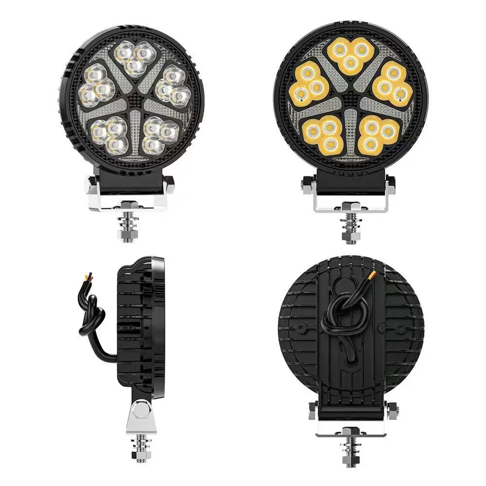 4 inch 18W round LED spot work light for off-road trucks SUVs and auxiliary lighting 9-30V