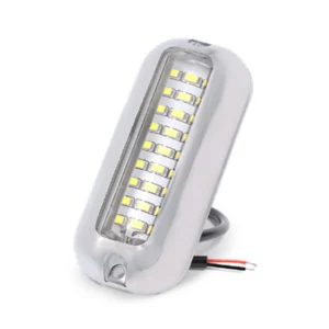 4 inch 27LED stainless steel marker light with steady-on function for boats yachts and marine retrofit applications 12V 24V