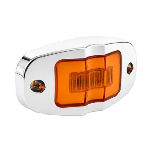 4 inch oval LED marker light with light guide dual brightness and strobe function for trucks and trailers