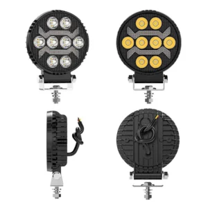 4 inch Y8 17W round LED work light for trucks off-road vehicles and auxiliary lighting 9-60V