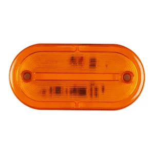 4 inch LED marker light with steady-on and strobe functions for trucks and buses waterproof and impact-resistant