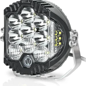 5 inch 30W 3-sided LED work light with wide-angle illumination for trucks off-road vehicles and auxiliary lighting 9-36V