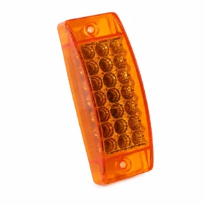 6 inch 21LED truck marker light with steady-on flash and sequential flowing strobe functions for trucks and trailers 12-24V