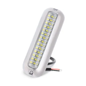 6 inch 42LED stainless steel marine marker light with steady-on function for boats yachts and marine retrofit 12V 24V