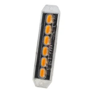 6 inch LED strobe light with high low brightness and strobe function for off-road vehicles pickup trucks and trailers 12V 24V