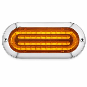 6 inch oval LED truck trailer tail light for RVs pickup trucks trailers and heavy duty vehicles 12V 24V
