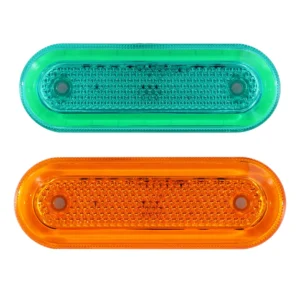 6 inch LED truck trailer marker light with steady-on and strobe functions for trucks and trailers 12V 24V