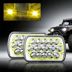 7 inch 45W halo LED work light for trucks off-road vehicles and auxiliary lighting 9-36V