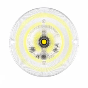 COB 5W interior reading light with switch for RVs boat cabins trucks and vehicle interiors 85x85mm 9-85V