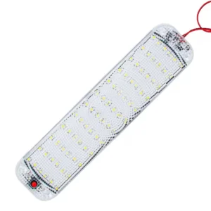 LED 12W high brightness interior reading light with switch for RVs boat cabins trucks and vehicle interiors 250x60mm 9-85V