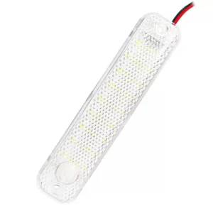 LED 4W high brightness interior reading light with switch for RVs boat cabins trucks and vehicle interiors 150x35mm 9-85V