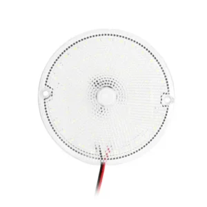 round LED 8W high brightness interior reading light with switch for RVs boat cabins trucks and vehicle interiors 110x110mm 9-85V