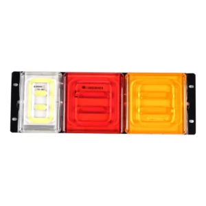 12V 24V LED truck trailer tail light with high low brightness and reverse light in different size for trucks trailers pickup trucks and RVs