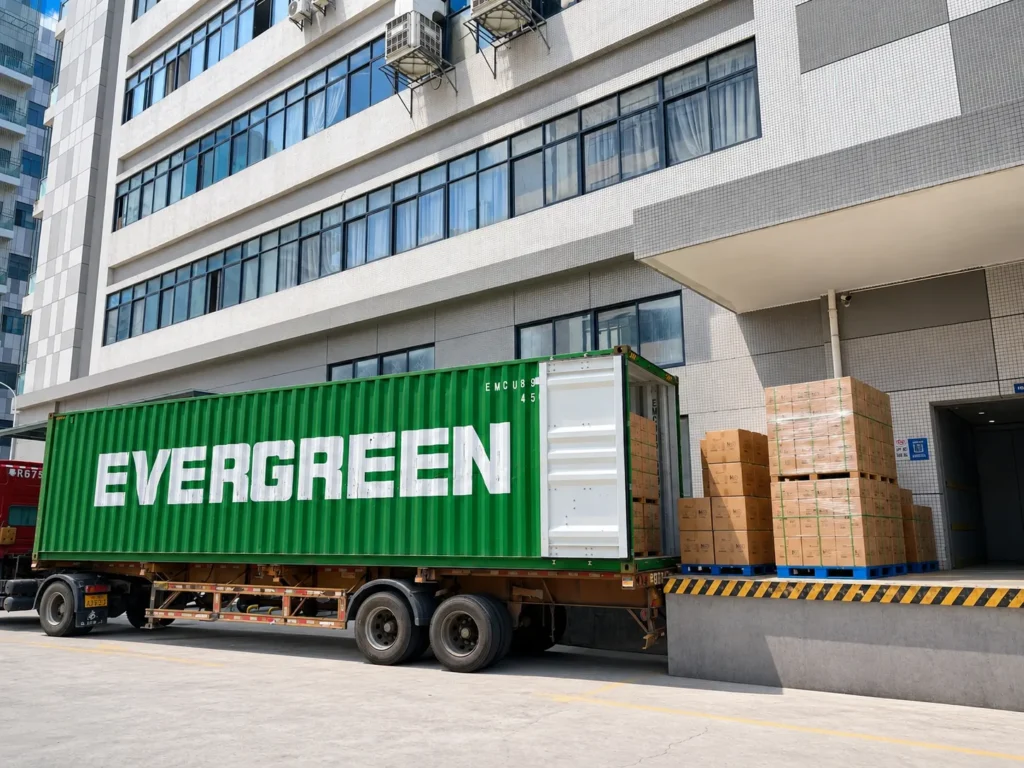 Wholesale truck lights container loading for bulk shipment